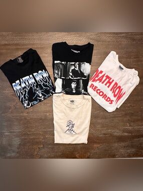 Graphic Tee - Black/White/Beige Shirt